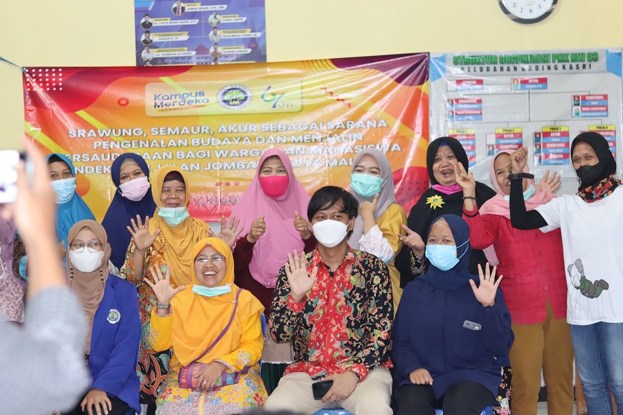 Sarana Jalin Persaudaraan Warga dan Mahasiswa di Malang